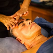 Momento de relajación en Salud Bali